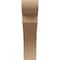Ekena Millwork 2in. W x 8in. H x 24in. L Yorktown Woodgrain TimberThane Rafter Tail, Primed Tan RFTUR02X08X24YORRCPR - alternate 2